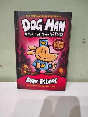 Dog Man A Tale of Two Kittens by Dav Pilkey Hardcover Children's Graphic Novel